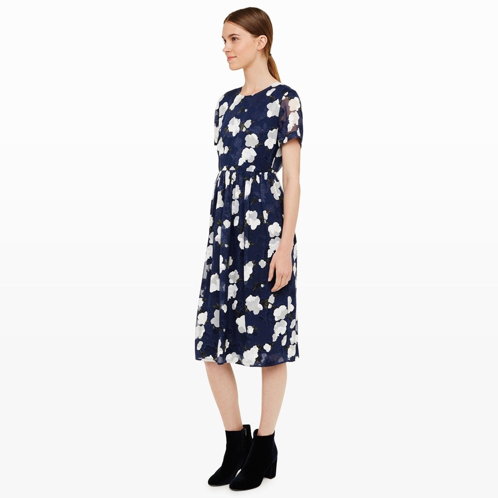 Club Monaco Lutecia silk dress